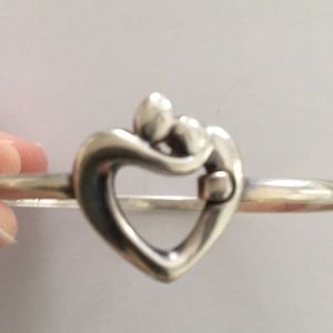 Mother & Child silver bracelet